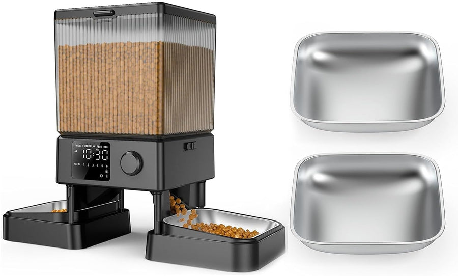 Oneisall 5L Automatic Pet Feeder — Bowl Set