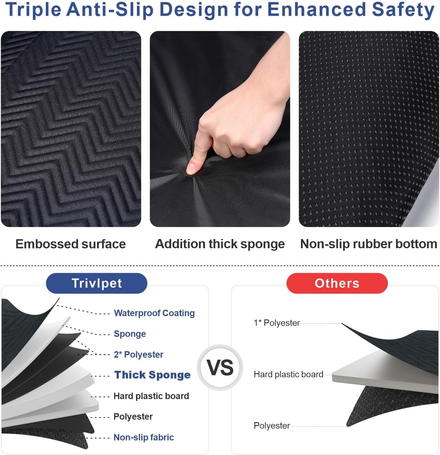 PET / ROAD Hard-Bottom Backseat Extender